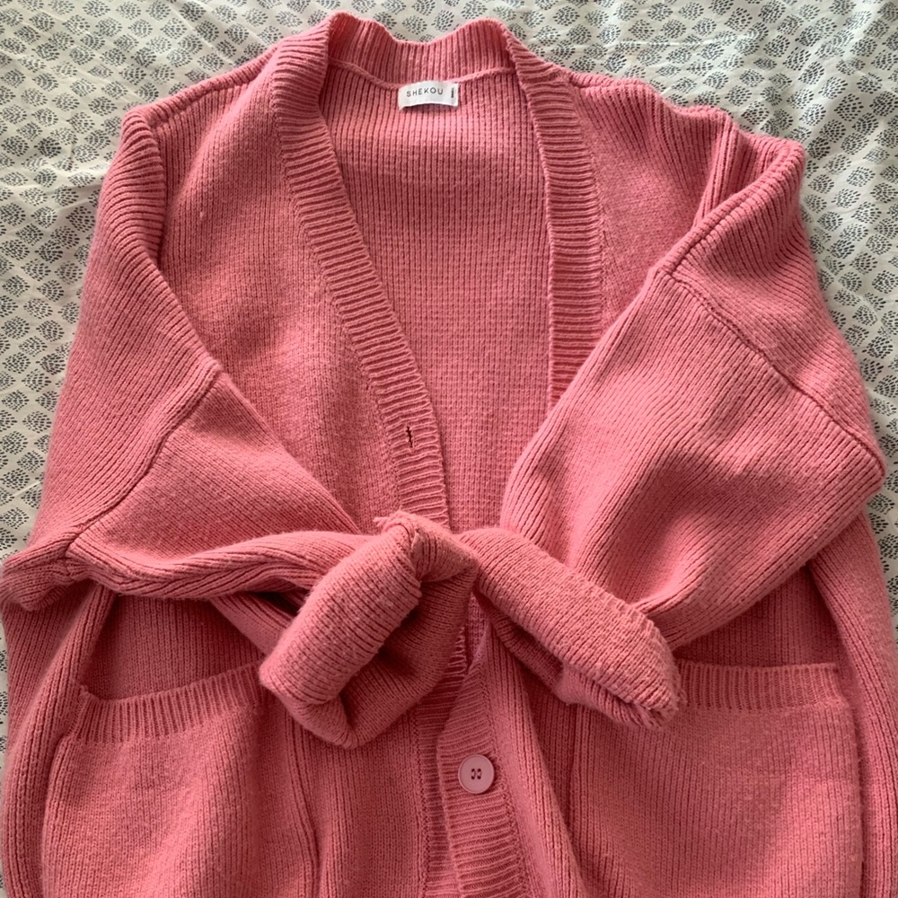 Oversized Bubblegum pink Shekou sweater